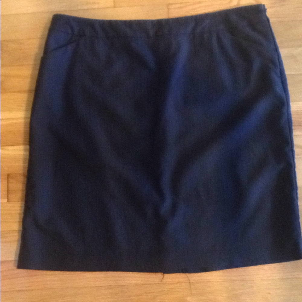 Pinstriped skirt